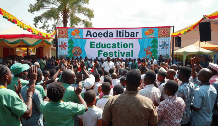 Featured Image for Crowds applaud Education festival in Agege