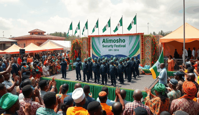 Featured Image for Crowds applaud Security festival in Alimosho
