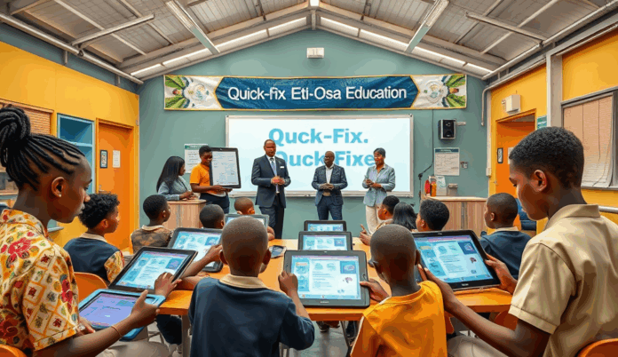Featured Image for Eti-Osa unveils quick-fix for Education