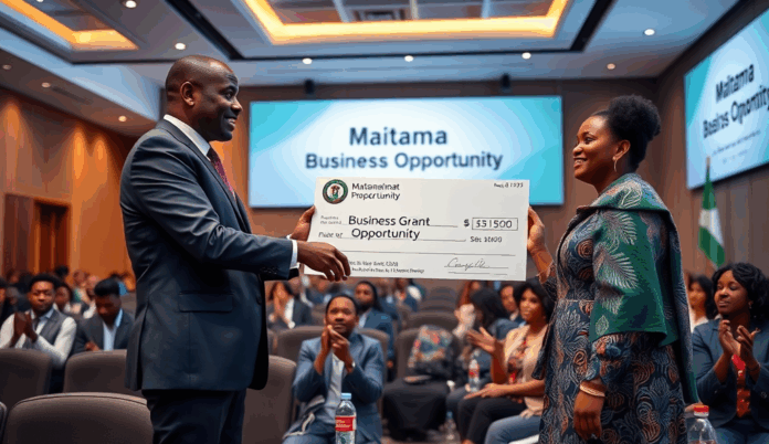 Featured Image for Maitama: Business Grant Opportunity