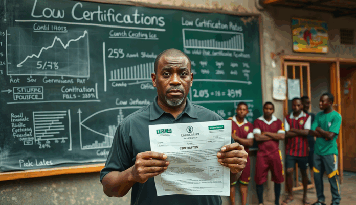 Featured Image for Data Deep-Dive: The Numbers Behind Nigeria's Coach Certification Crisis