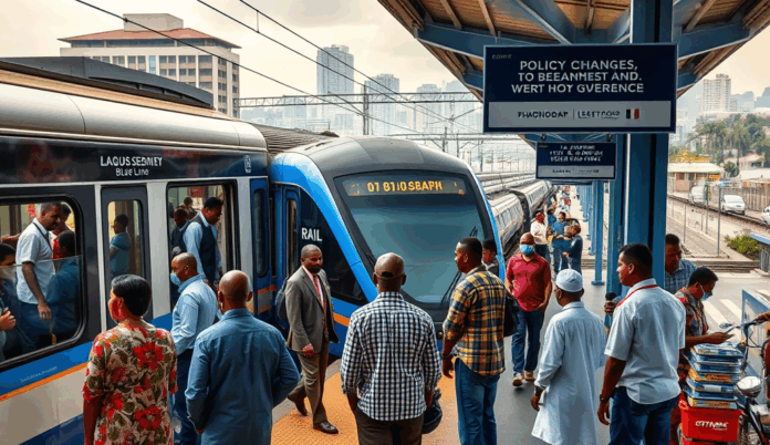 Featured Image for Policy Watch: How Government Actions on Lagos Rail Blue Line Affect You