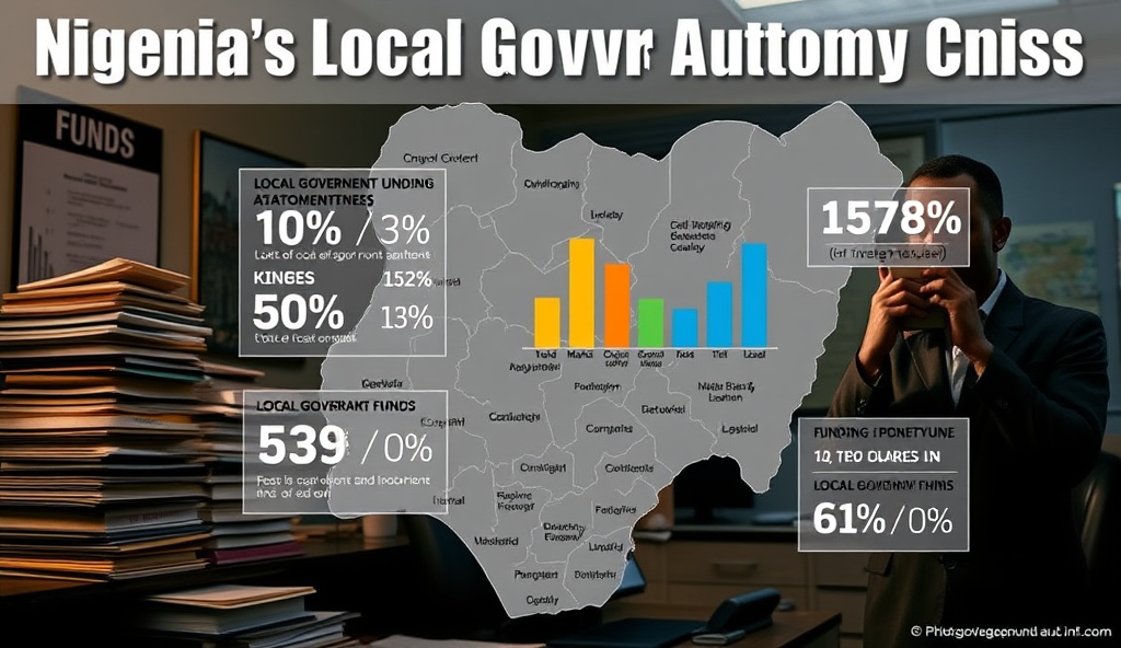 Here is the JSON array result for the comprehensive professional well-structured content outline on "Local Government Autonomy in Nigeria" for a WordPress platform: