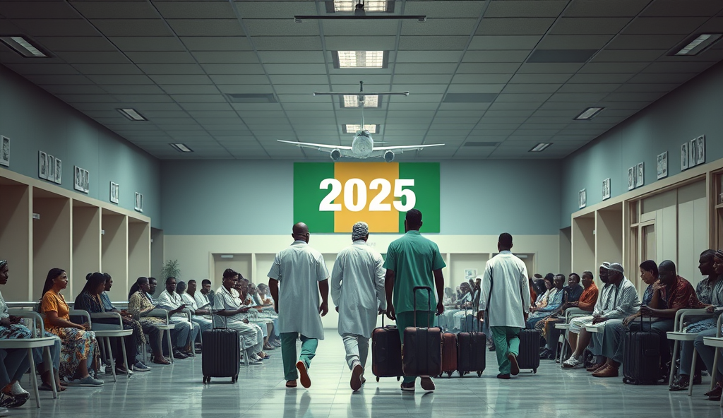Brain Drain Doctors in Nigeria" for a WordPress platform: