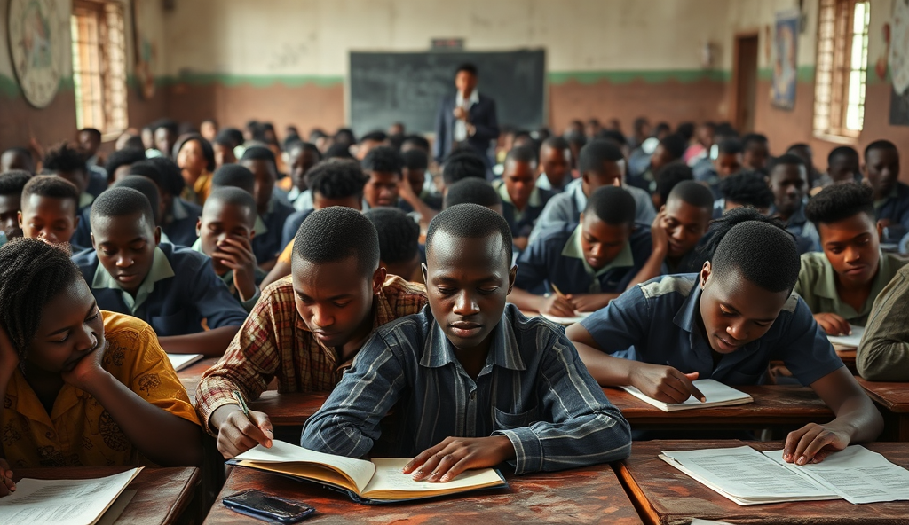 Here is the JSON array with a comprehensive professional well-structured content outline for "Exam Malpractice in Nigeria for WordPress":