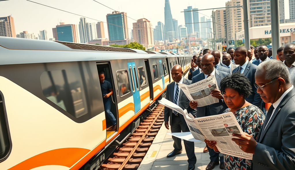 Introduction to the Lagos Rail Blue Line in Nigeria