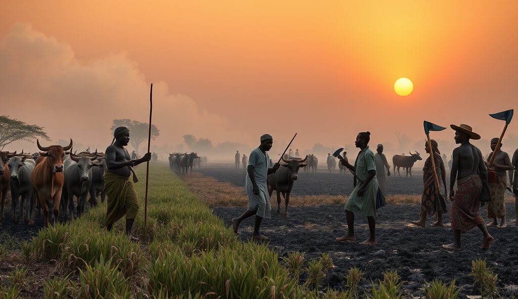 Here is the JSON array of the content outline for the Herders-Farmers Crisis in Nigeria on WordPress:
