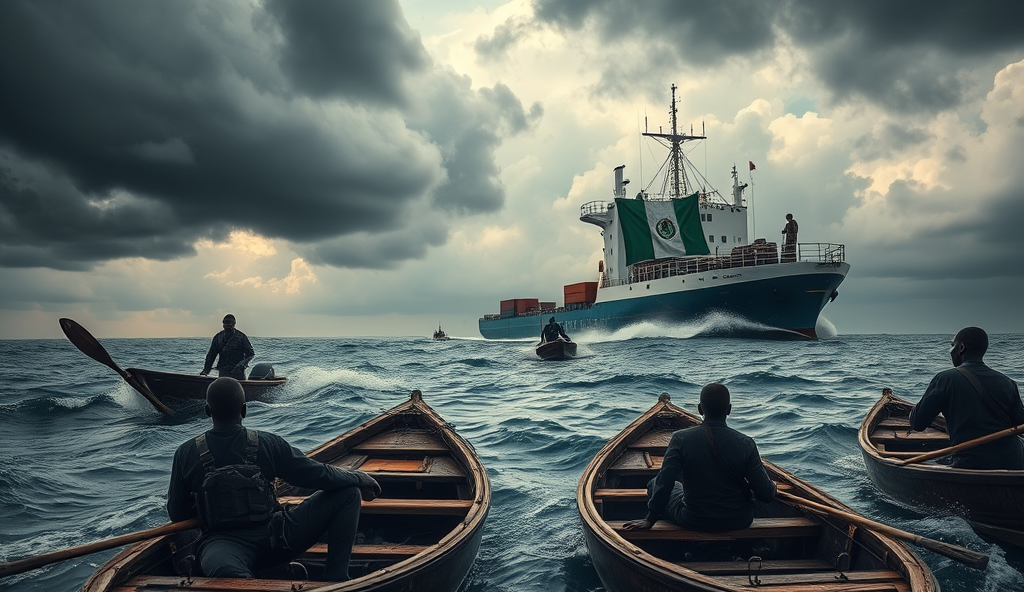 Here is the JSON array result for the comprehensive professional well-structured content outline on "Sea Piracy in Nigeria for WordPress bloggers":