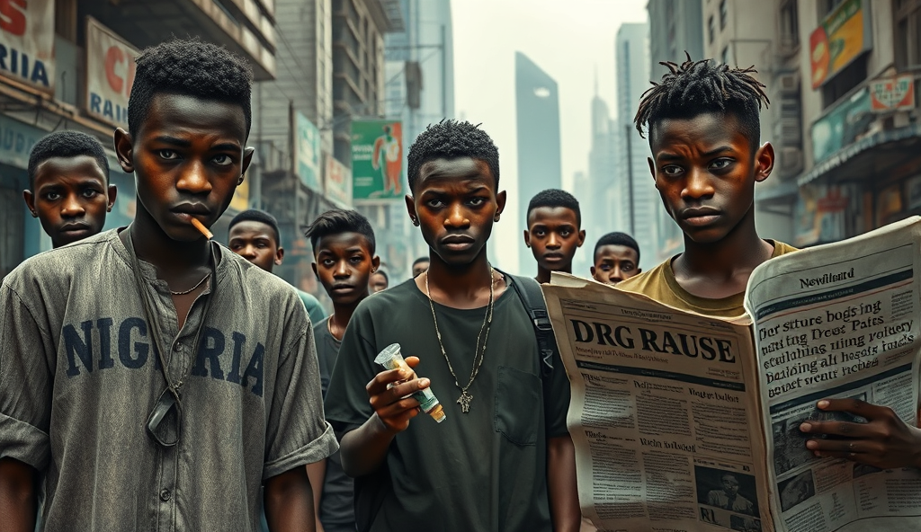 Here is the JSON array with a comprehensive content outline for creating a WordPress blog about drug abuse prevention for youth in Nigeria:
