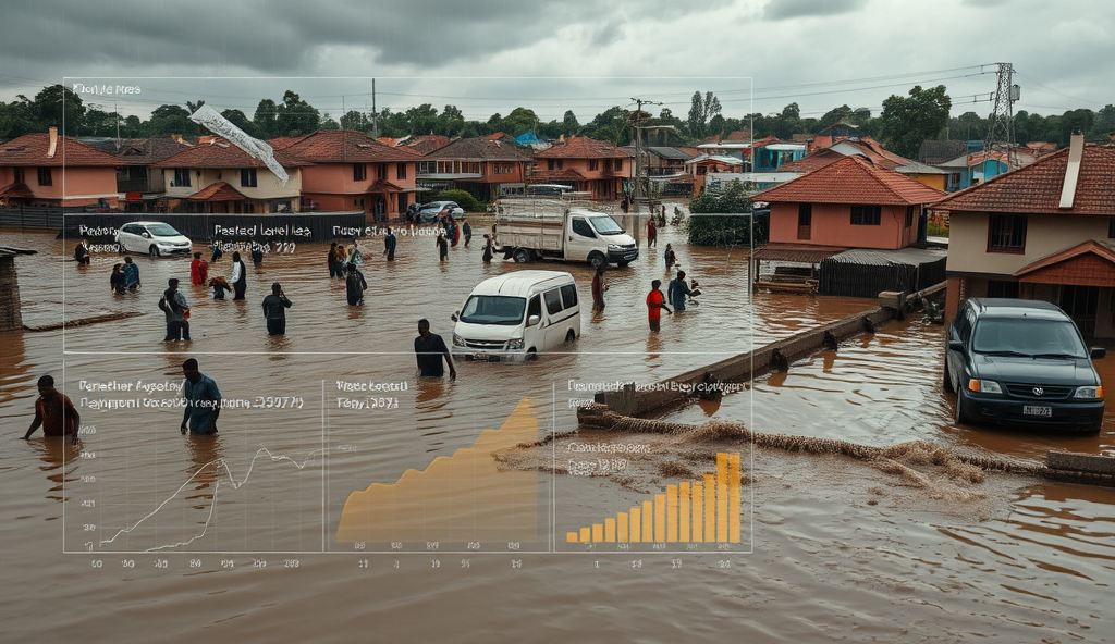 Here is the JSON array of the content outline for "Flood Drainage in Nigeria" on a WordPress platform: