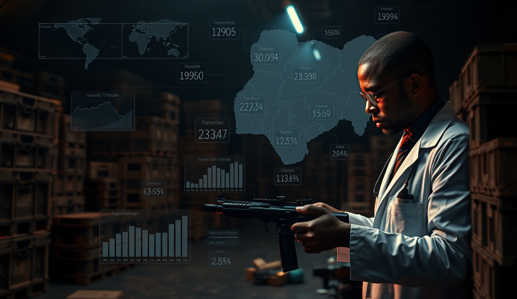 Here is the JSON array result for the comprehensive professional well-structured content outline on "Arms Proliferation in Nigeria" for a WordPress platform: