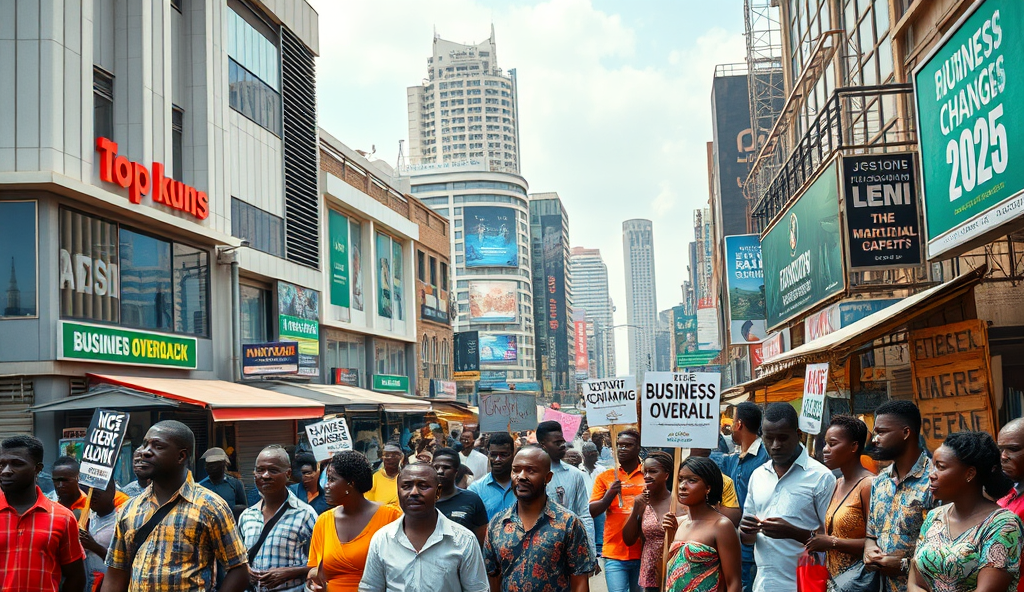 Here is the JSON array with a comprehensive content outline for "Ajeromi-Ifelodun business overhaul in Nigeria" on WordPress: