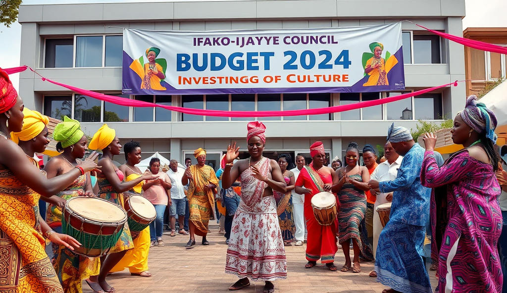 Here is the JSON array with a comprehensive professional well-structured content outline for the keyword "ifako-ijaiye culture budget" on WordPress: