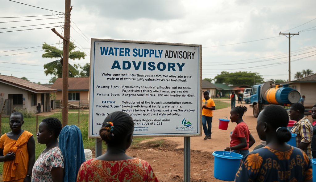 Introduction to the current water supply situation in Wuse district Abuja