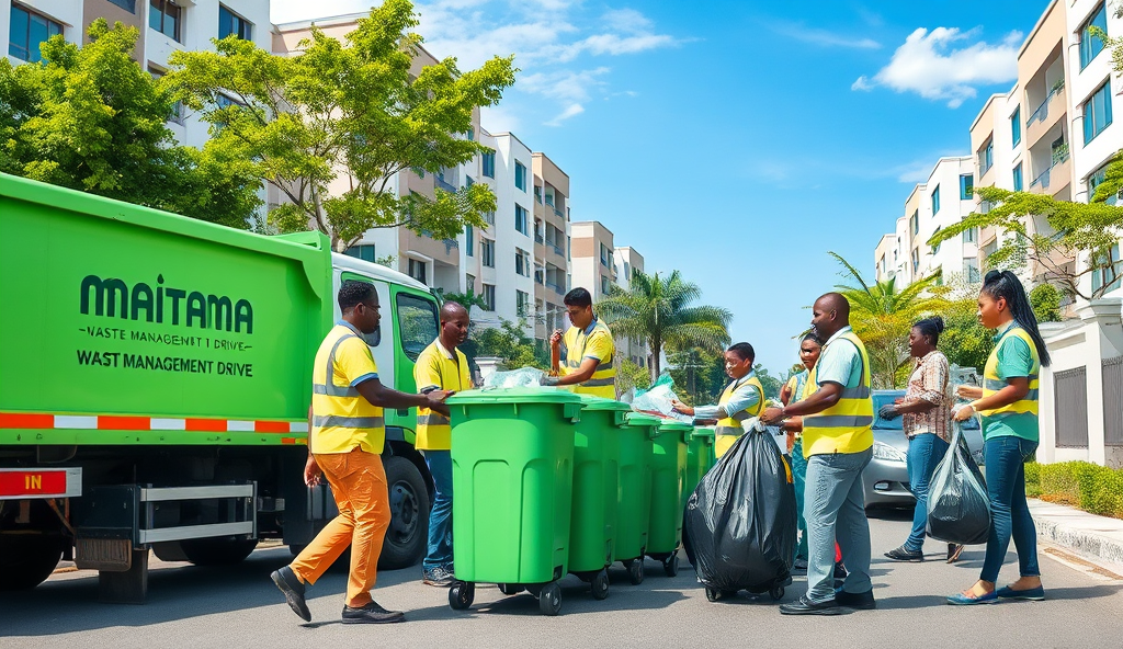 Introduction to the Maitama Waste Management Drive in Abuja