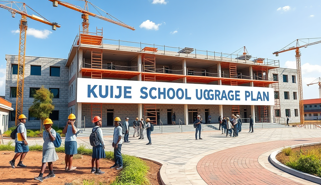 Here is the JSON array of the content outline for "kuje school-upgrade-plan" in Nigeria on a WordPress platform: