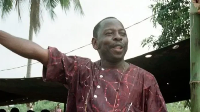 The secret militrial trial of Ken Saro-Wiwa was widely seen as a sham