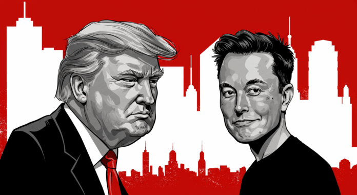Trump warns Musk over Democrat support.